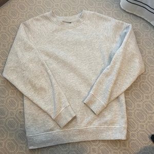 Topshop plain grey crew neck
